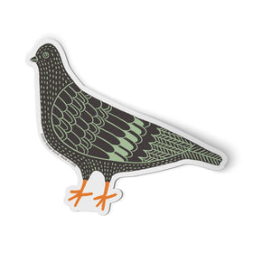 Pigeon Gray Sticker
