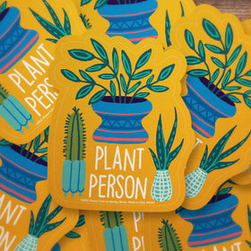 Plant Person Sticker