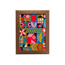 Lisa Congdon - Eclectic Pattern A2 Card