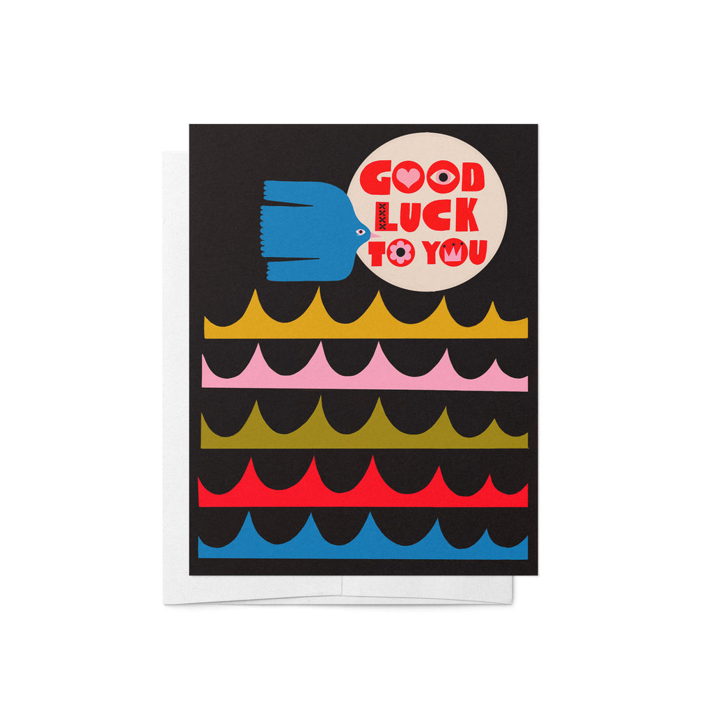 Lisa Congdon - Good Luck To You A2 Card