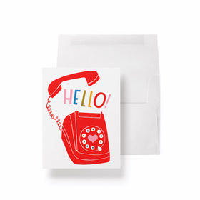 Lisa Congdon - Hello Phone A2 Card