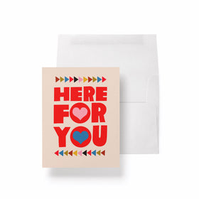 Lisa Congdon - Here For You A2 Card