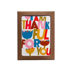 Lisa Congdon - Thankful For You A2 Card