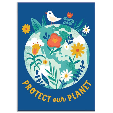 Protect our Planet Rectangle Magnet