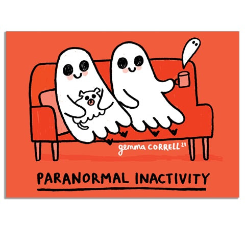 Paranormal Activity Rectangle Magnet by Gemma Correll