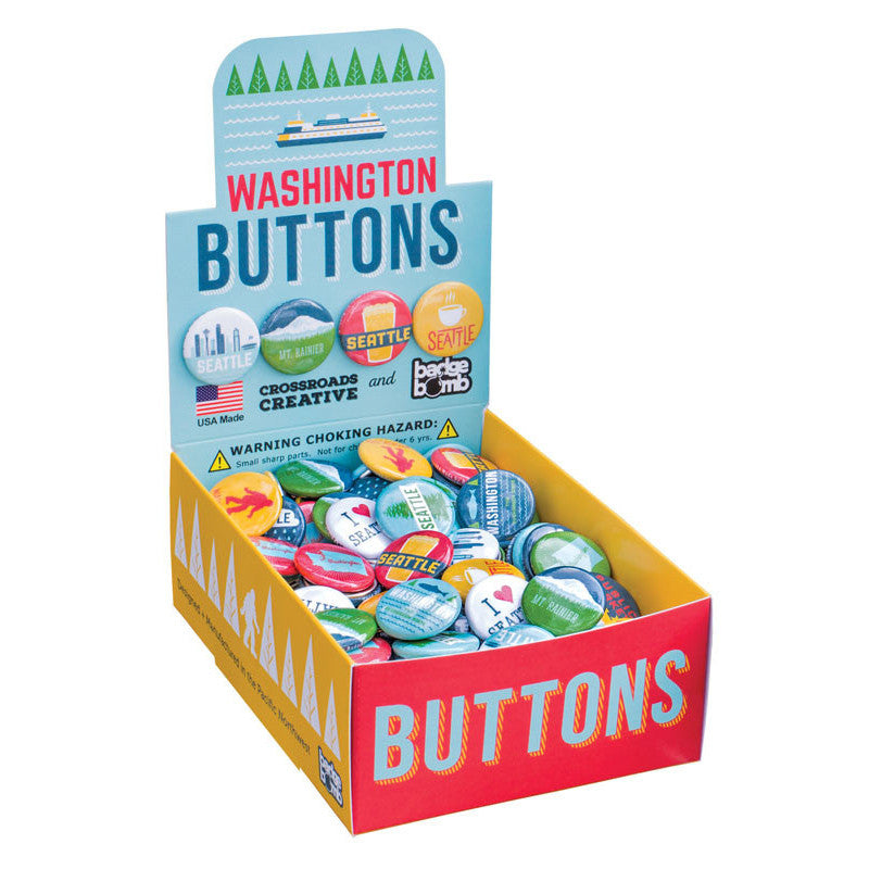 Washington Button Box