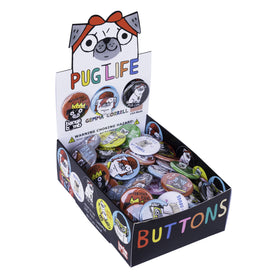 Pug Life Button Box