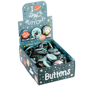 I Heart Space Button Box
