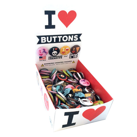 I Heart Buttons Button Box