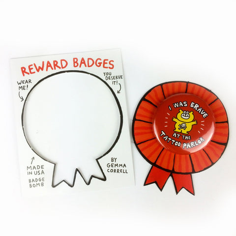 I Was Brave At My Pap Smear Reward Badge