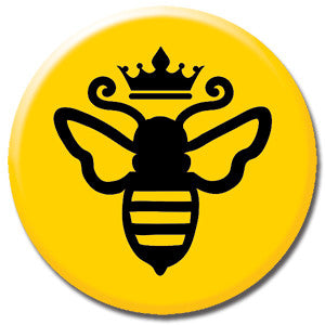 Queen Bee 1" Button by Seltzer Goods