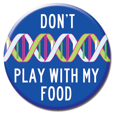 Don't Play with My Food 1.25" Button