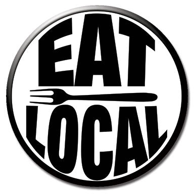 Eat Local 1.25" Button
