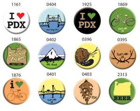 Portland, Oregon PDX Stump Button Box